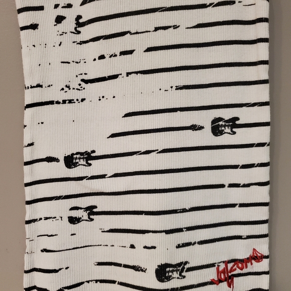 Volcom Ribbed/Striped Guitar Tank Top - Picture 3 of 5